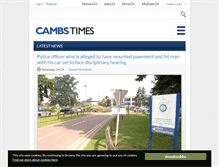 Tablet Screenshot of cambstimes.co.uk